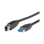 Itb Solution ROLINE 11.02.8870 cavo USB USB 3.2 Gen 1 (3.1 Gen 1) 1,8 m USB A USB B Nero