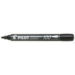 Pilot Permanent Marker 100 evidenziatore 1 pz Punta sottile Nero