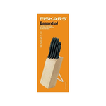 Fiskars-1023782-Ceppo-per-coltelli-con-fessure-Legno