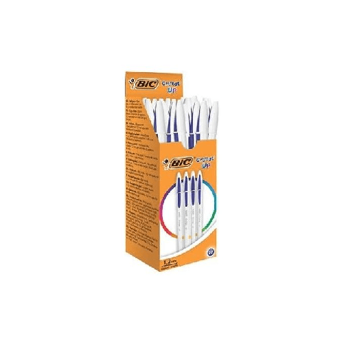 BIC-Cristal-Up-Blu-Penna-a-sfera-Medio-20-pz