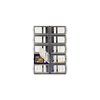 Hama-00095985-custodia-per-scheda-di-memoria-Polipropilene--PP--Nero-Trasparente