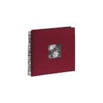 Hama Spiral Album "Fine Art", burgundy, 34x32/50 album fotografico e portalistino Rosso 10 x 15, 13 x 18