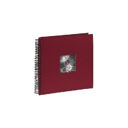 Hama-Spiral-Album-Fine-Art-burgundy-34x32-50-album-fotografico-e-portalistino-Rosso-10-x-15-13-x-18