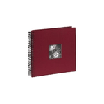 Hama-Spiral-Album-Fine-Art-burgundy-34x32-50-album-fotografico-e-portalistino-Rosso-10-x-15-13-x-18