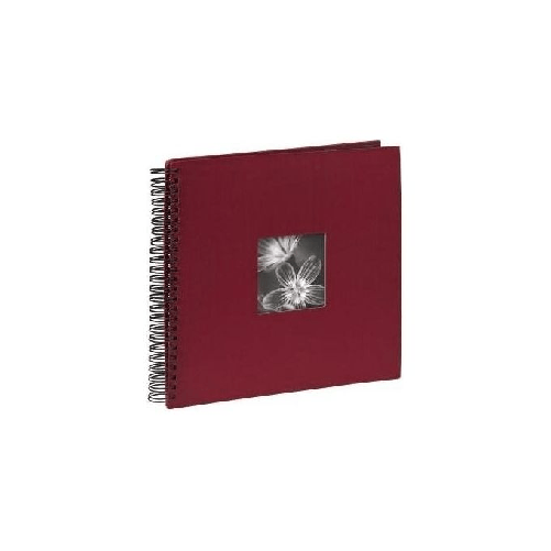 Hama-Spiral-Album-Fine-Art-burgundy-34x32-50-album-fotografico-e-portalistino-Rosso-10-x-15-13-x-18