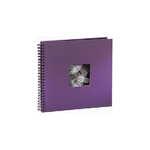 Hama "Fine Art" Spiral Album, purple, 34x32/50 album fotografico e portalistino Viola 10 x 15, 13 x 18