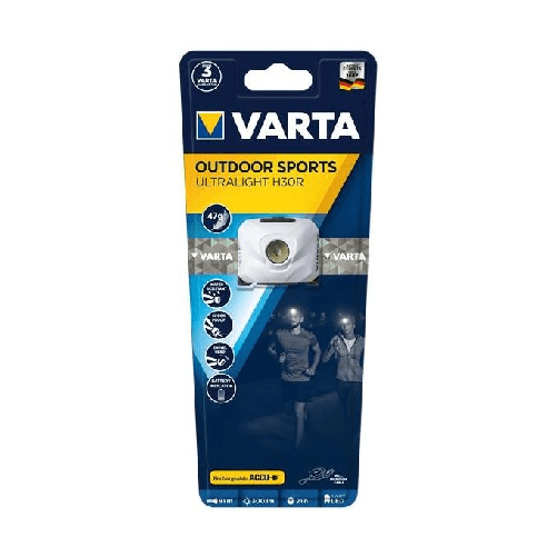 Varta-ULTRALIGHT-H30R-Bianco-Torcia-a-fascia-LED