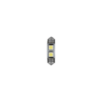 Lampa 24-28V Hyper-Led 6 - 2 SMD x 3 chips - 10x31 mm - SV8,5-8 - 20 pz - Busta - Bianco - Doppia polarita''