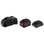 Bosch 1600A0214A Werkzeug-Akku 18 V 8.0 Ah Set batteria e caricabatterie