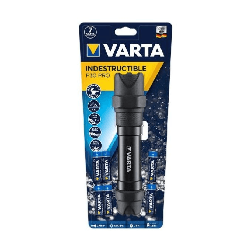 Varta-INDESTRUCTIBLE-F30-PRO-Nero-Torcia-a-mano-LED