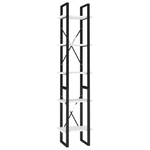 vidaXL Libreria a 5 Ripiani Bianca 40x30x175 cm in Legno ingegnerizzato