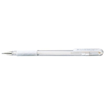 Pentel K118-LW penna gel Vivido Bianco 1 pz