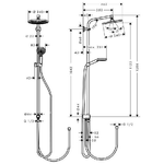 Hansgrohe-Crometta-S-sistema-di-doccia-Cromo