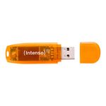 ntenso Rainbow Line Chiavetta USB 64Gb Arancione