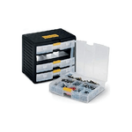 Terry-Store-Age-43002-organizzatore-per-cassetto-di-scrivania-Plastica-Nero-Translucent-Giallo