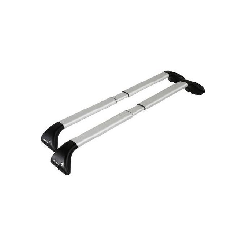 Nordrive Snap Alu, coppia barre portatutto telescopiche in alluminio - L - 100÷136 cm