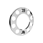 Anello coprimozzo in acciaio inox, per cerchi in acciaio