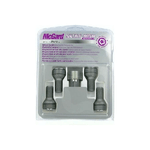 McGard Bulloni antifurto cerchi auto sferici, kit 4 pz - Ultra High Security - E080