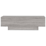 vidaXL Tavolino Salotto Grigio Sonoma 100x49,5x31 cm Legno ingegnerizzato