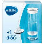 Brita Bottiglia filtrante per acqua bianca (1.3l) incl. 1 x filtro MicroDisc