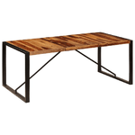 vidaXL Tavolo da Pranzo 200x100x75 cm in Legno Massello di Sheesham