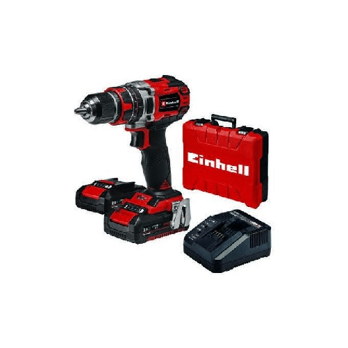 Einhell-TE-CD-18-50-Li-i-BL-1800-Giri-min-235-kg-Nero-Rosso