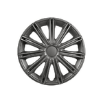 Nero Dark - Set 4 copricerchi - Ø 14"