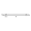 Tescoma-900094-organizzatore-di-utensili-da-cucina-e-scolapiatti-Barra-portaoggetti-Montabile-a-parete
