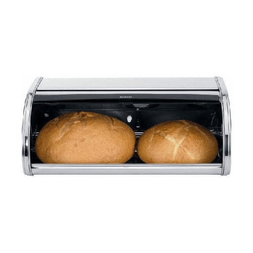 Brabantia-Matte-Steel-Roll-Top-Bread-Bin-Rettangolare-Acciaio-inossidabile-1-pz