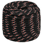 vidaXL Corda Nautica Nera 16 mm 25 m in Polipropilene