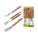 Ompagrill Barbecue Set 3 Utensili Inox 03430