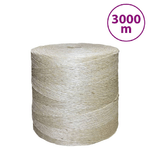 vidaXL Corda in Sisal 100% 2 mm 3000 m