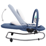 Sdraietta per Neonato Blu Marino in Acciaio