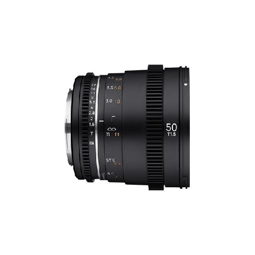 Samyang-VDSLR-50mm-T1.5-MK2-MILC-Obiettivi-per-cinema-Nero