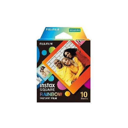 Fujifilm-Instax-Square-SQ10-SQ6-SQ1-Rainbow-pellicola-per-istantanee-10-pz-86-x-72-mm