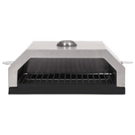 vidaXL Forno Pizza con Piastra Ceramica per Barbecue a Gas e Carbone