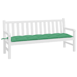 vidaXL Cuscino per Panca Verde 180x50x7 cm in Tessuto Oxford