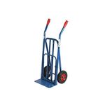 Carrello In Acciaio Con Doppio Manico Carico Massimo 120 Kg