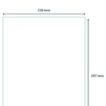 rillprint Etichette Autoadesive 210x297 mm 500 Fogli Bianchi