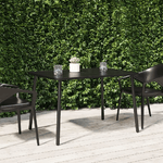 vidaXL Tavolo da Giardino Antracite 110x80x71 cm Acciaio