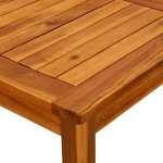 vidaXL Tavolino da Giardino 45x45x36 cm in Legno Massello di Acacia