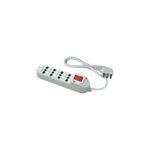 FANTON 41023 prolunghe e multiple 1,5 m 4 presa(e) AC Bianco