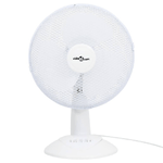 vidaXL Ventilatore da Tavolo a 3 Velocità 30 cm 40 W Bianco