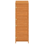 Capanno da Giardino Marrone 55x52x174,5 cm Legno Massello Abete