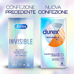 durex invisible xl 6pz