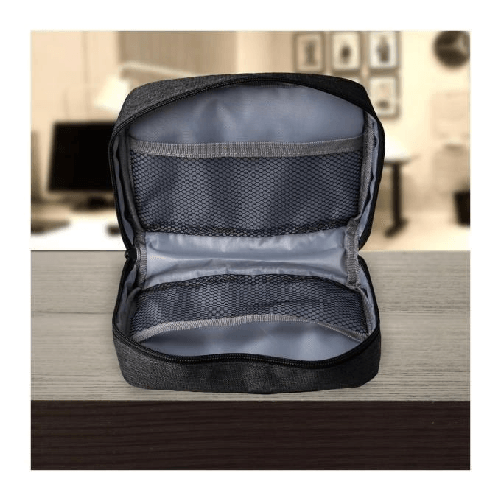 Celly-Travelbag-Borsetta-da-viaggio-Nero-Tessuto