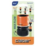 Claber 9647 Max-Flow Raccordo Tubo 3-4