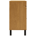 vidaXL Cassettiera FLAM 110x40x80 cm in Legno Massello di Pino