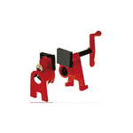 BESSEY-BPC-H34-morsa-Fascetta-per-tubo-Nero-Rosso