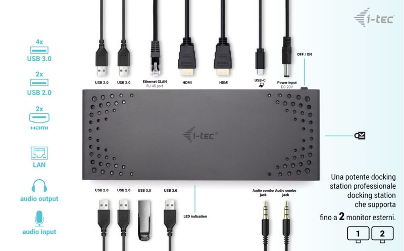 i-tec-USB-3.0---USB-C---Thunderbolt-Dual-Display-Docking-Station---Power-Delivery-85W--USB-3.0-USB-C-TB-2X-HDMI---DOCKIN